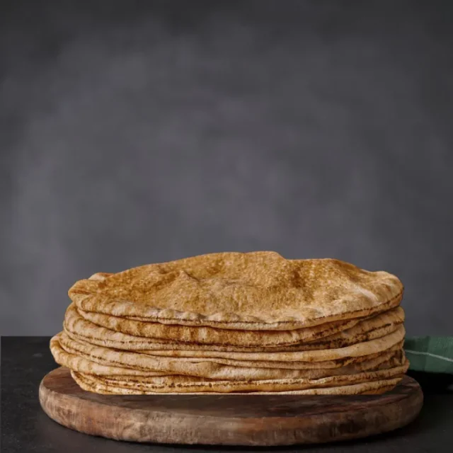 Libanees platbrood volkoren vers