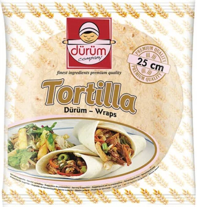 Tortilla/Dürüm 25cm en 30cm