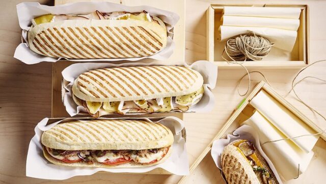Panini naturel gesneden