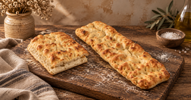 Schiacciata lingua romana
