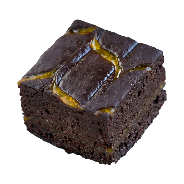 VEGAN Orange Brownie – Glutenvrij