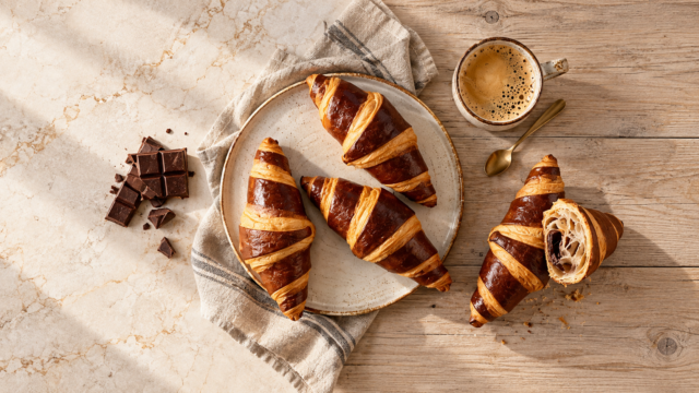 Chocolade croissant